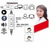 Проводная гарнитура для колл-центра с шумоподавлением, USB-наушники с микрофоном и голосовым управлением для использования с компьютером/ПК/ноутбуком