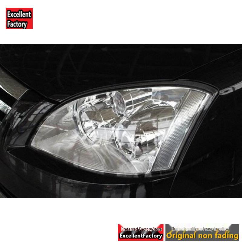 Chery A5 Manual Adjustment Headlight - Yellow/White Edge Combination