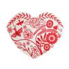 Maxi Embroidered Patch Heart 19 X 17 Cm