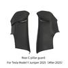 C-pillar Guard Protective Pad for Tesla Model Y Juniper 2025 Car Door Frame TPE Guard Anti Kick Pad Anti-Scratch Car Accessories