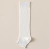 Носки-следки для женщин, весенне-осенние, однотонные хлопковые носки для осени и зимы, гольфы, длинные чулки