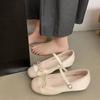 New Style Women's Shoes Sweet Style Luxury Brand Design Women's Ballet Shoes Fashion Bow Decoration Casual Party Flat Shoes
