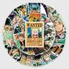 50 шт. Наклейки с граффити Зоро - Аниме Декор One Piece для Чемоданов и Чехлов для Телефонов