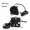50MM DC 5015 5V 5 вольт USB 5 см вентилятор 50x50x15 мм кулер охлаждения небольшой вытяжной вентилятор для 3D-принтера подшипник скольжения для ПК ЦП