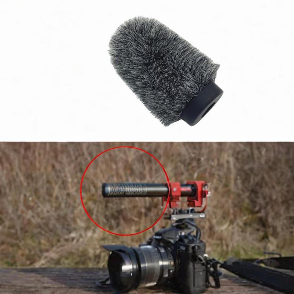 Mic Deadcat Windscreen Wind Shield Windproof Удобный в использовании портативный экран для микрофона