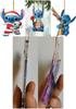 Enchanting Cartoon Anime Stitch Acrylic Pendant Christmas Tree Decoration Diy Crafts