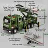 1:32 Drone Launch Vehicle PHL-16 Remote Rocket Artillery Model Toy Car Alloy Military Vehicle Models Toys Collection for Kids