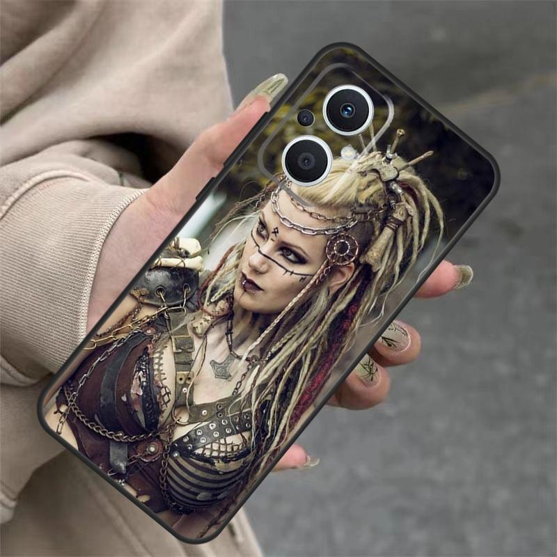 Sexy Sleeve Tattoo Girl Case For OPPO Reno 8T 13F 14F 12F 11F 10 12 13 14 Pro 7 8 Lite OPPO Find X8 X6 X9 Pro Cover