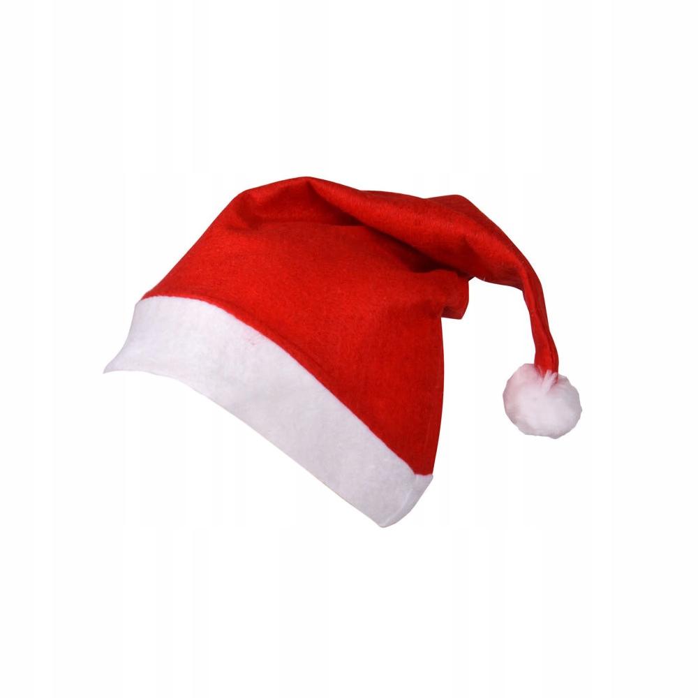 Felt Santa Claus hat, red hat, Christmas hat