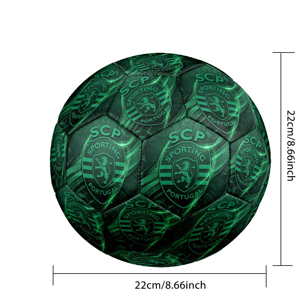 Футбольный мяч Sporting CP FC, размер 5, стандартный, прочный, для тренировок и матчей, для взрослых, для занятий спортом на открытом воздухе