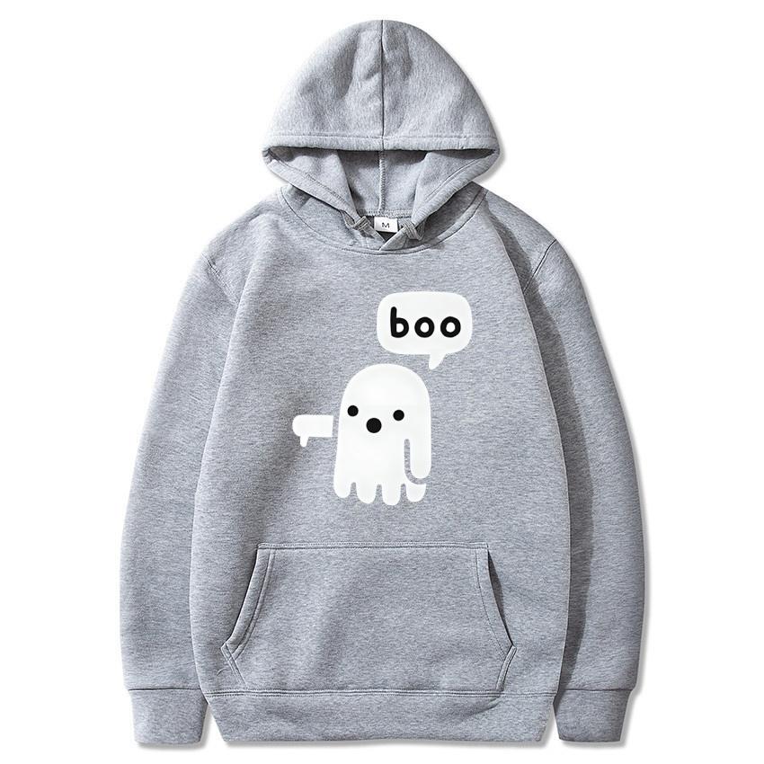 Autumn and winter new cartoon printed hoodie classic style college style pullover daily fashion warm hoodie casual