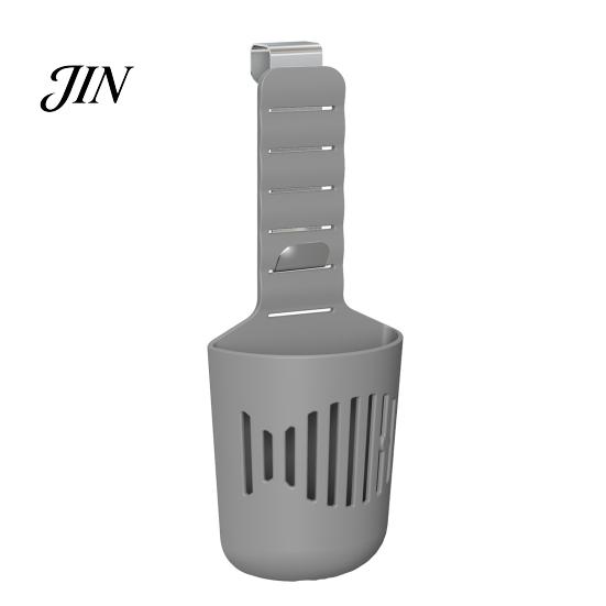 In-tank Bleach Dispenser Toilet Tank Tablet Holder, Adjustable Hanging Controlled Dispenser, with Rustproof Flexible Plastic Cleaning Basket
