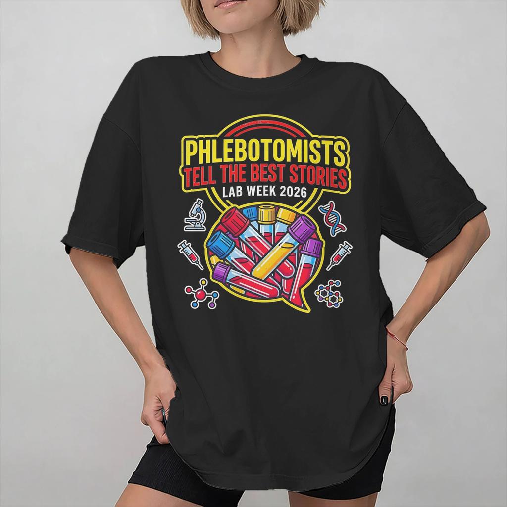 Lab Crew Lab Week 2026 Graphic Printing T Shirt for Unisex Women Cotton Tee Shirt Clothing