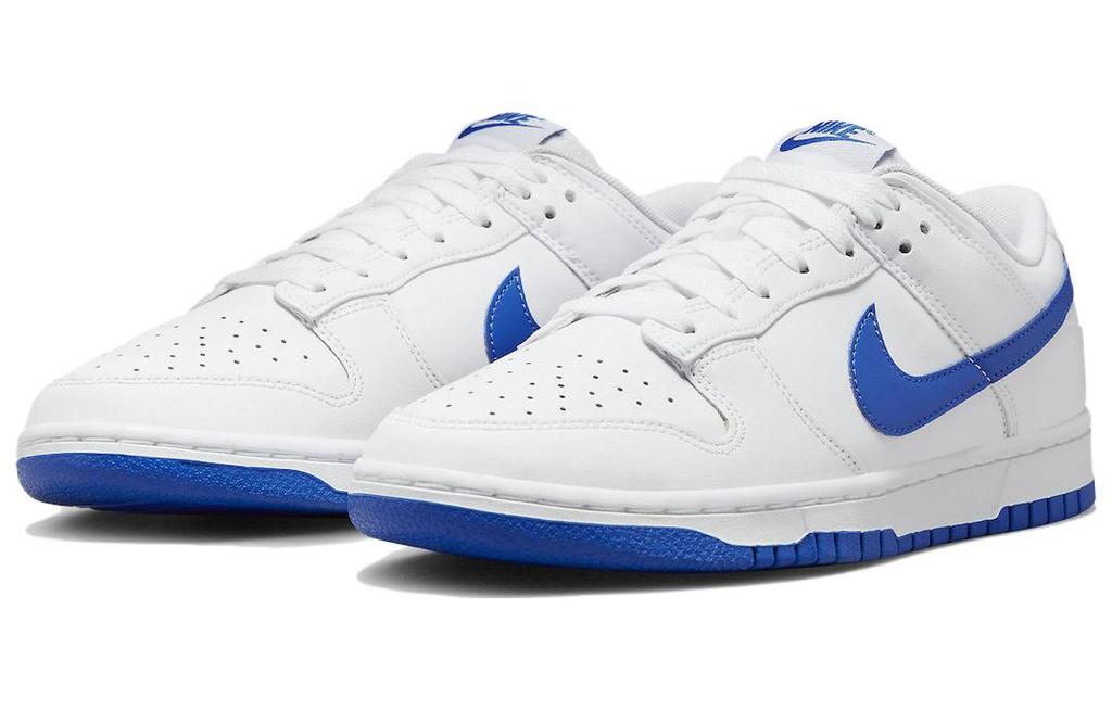 Nike Данк Лоу Белый Hyper Royal DV0831-104