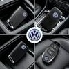 14/11mm Car Key Emblems Replacement Car Key Stickers For Volkswagen VW Polo Passat B5 B6 B7 Golf 4 5 6 Tiguan Jetta CC T5 Touran Ph6