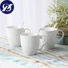 Европейская фарфоровая кружка Wte с тиснением розы, кофейная кружка Bone Cna, винтажная кружка для завтрака, молока, офисная чашка для чая, посуда для напитков