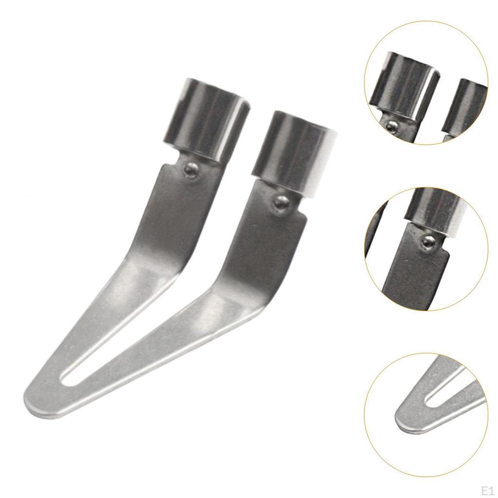 5Pcs Welder Smoothing Tip Head Replacement Professional Sturdy Practical Triangle Point Welding Iron