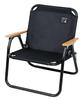 CAPTAIN STAG Chair Bench Low Style Solo Bench CS Black Label Width 600 X Depth 560 X Height 665mm UC-1677