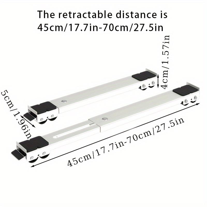 2 шт. Подставка для стиральной машины, тележка, ножки, подвижная, регулируемая, телескопическая, подставка для холодильника, колеса для сушилки, холодильника, бытовой техники