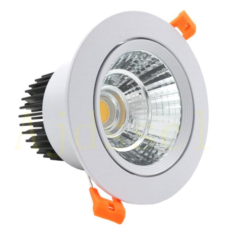 LED Downlight Dimmable Lamp iling  3w 5w 7W 12w 15w 20w  30w 40w Cob Led Spot 220V/110V iling Ressed round panel light