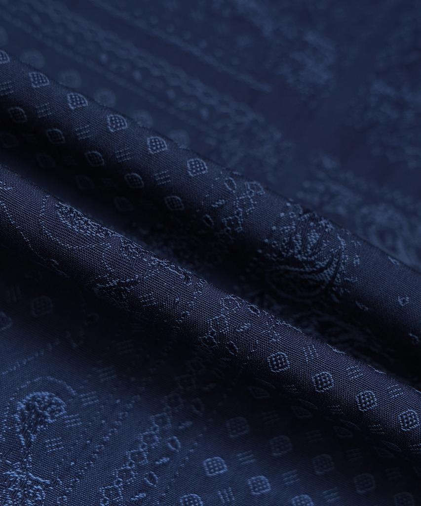 Brooks Brothers [Women'S] Cotton Paisley Short Sleeve Shirt Dress (Blue) (Bbdzwm8156Mfm)