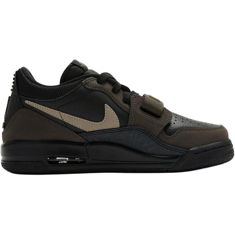 Air Jordan Legacy 312 Low GS Черные Хаки Барочный Коричневый Детские Кроссовки Хаки-Барочный-Коричневый CD9054-003
