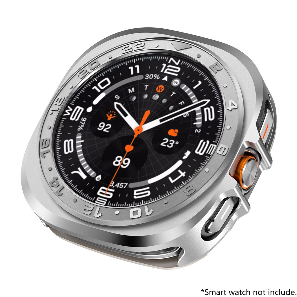 Для Samsung Galaxy Watch Ultra 2025 47мм Чехол Металлический Чехол Аксессуары Жесткая Рамка Металлический Чехол для Samsung Galaxy Watch 7 Ultra 47мм