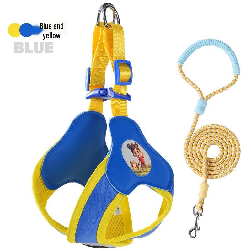 Anti-Shock Nylon Dog Leash - Cross-border Style, Anti-lost Design for Small Dogs