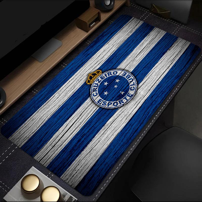 Cruzeiro Passionate Fan Mouse Pad, Rubber Base, Mouse Pad for Gamers and Office Use, Gaming Desk , Easy To Clean Mat Christmas fan gifts