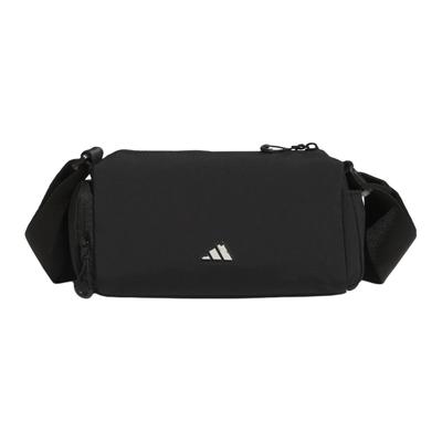 adidas Спортивная сумка-тост для фитнеса из переработанного полиэстера, сумка через плечо, женские сумки, черная KE9959
