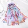 Thin Lotus Scarf Women's Scarf Soft Drape Scarf Shawl Spring and Autumn Scarf Windproof Shawl