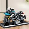 Building Block Motorcycle Model Compatible with Boy Puzzle Building Block Toy Tabletop Decoration Gift