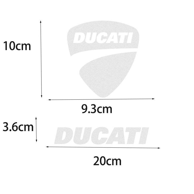 Светоотражающие наклейки на мотошлем, декоративные стикеры для Ducati Panigale Diavel Superleggera V4 V2 Scrambler