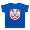 Clown Funny Emoji Happy Face Text Chat Icon Symbol Kids Childs T-Shirt