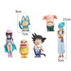 Новая Dragon Ball Ручная работа Слепой бокс Детство Безграничный Укун Клин Цици Бульма Модная Игровая Статуэтка Аниме Ручная работа Украшение