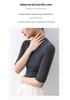 Ultra-Thin Fine Knit 5-Sleeve Wool Base Layer - Slimming Solid Color
