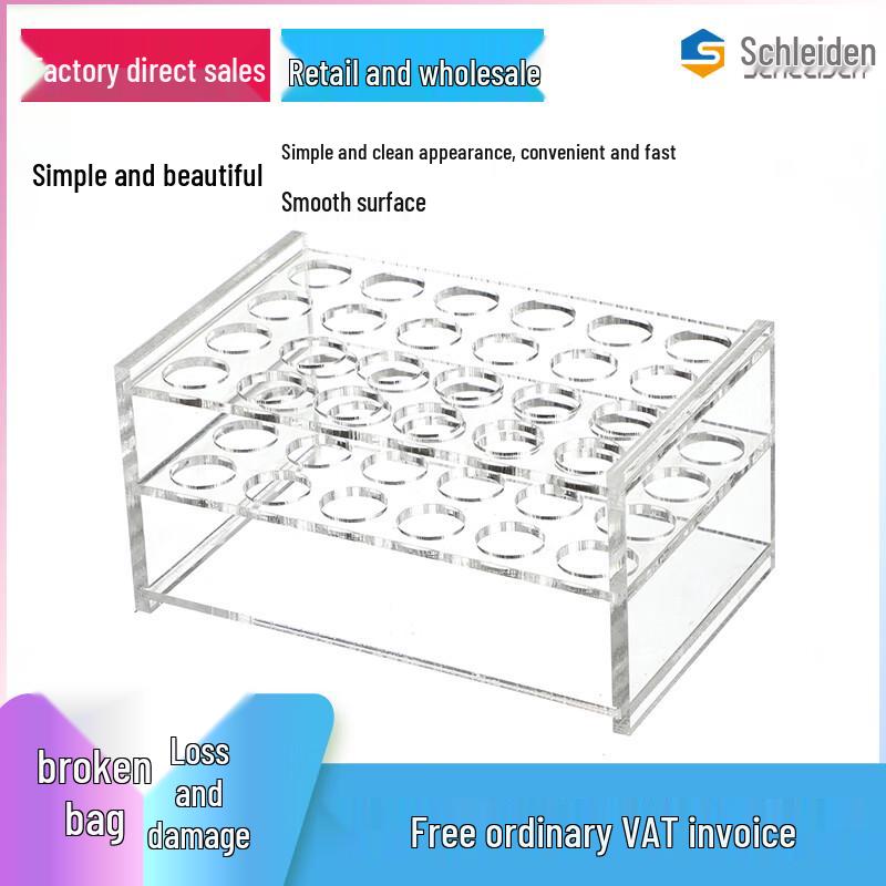 Schleiden Acrylic Centrifuge & Test Tube Rack