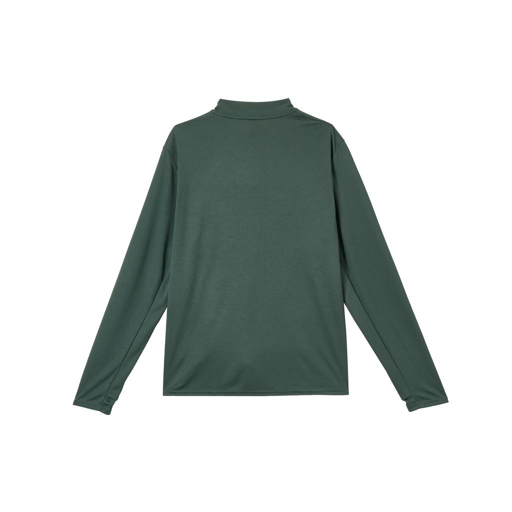 Nike Dri-Fit Pacer быстросохнущая беговая стойка воротник трикотажная футболка с длинным рукавом для активного отдыха мужские топы зеленый FQ2495-338