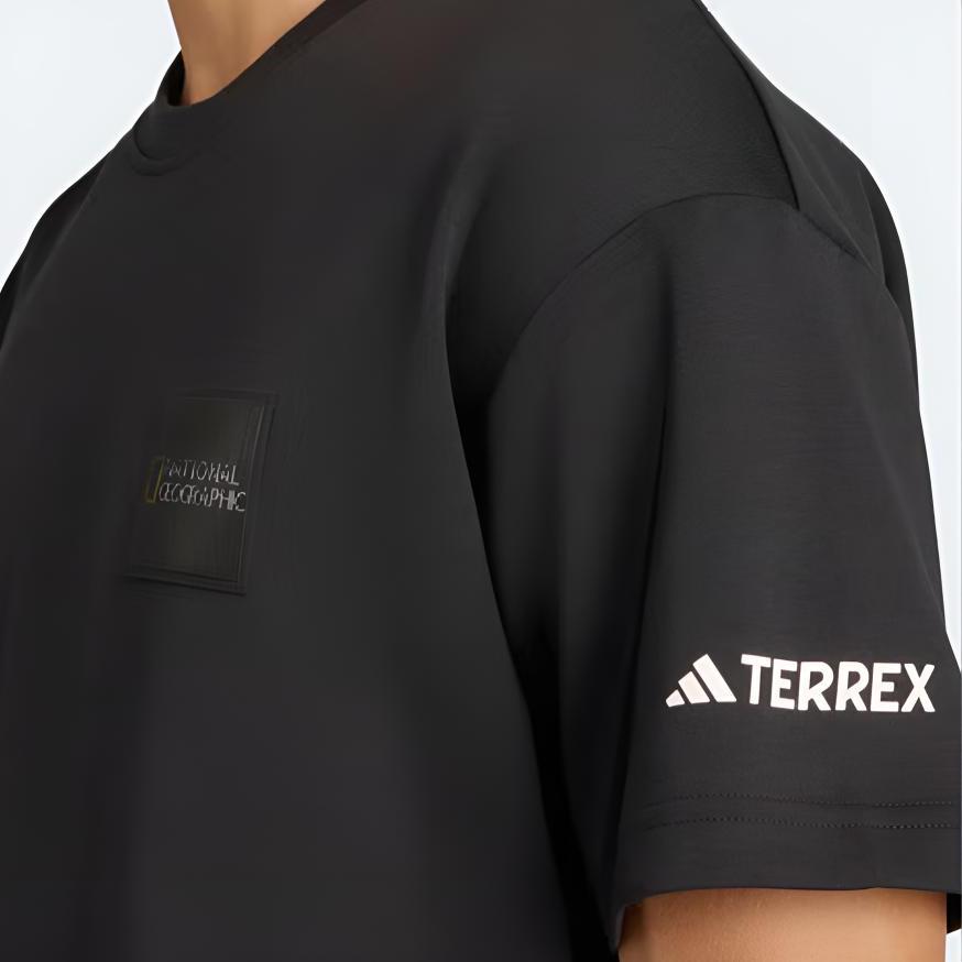 adidas Футболка с графическим принтом Terrex National Geographic eeves T-shirt KC2352