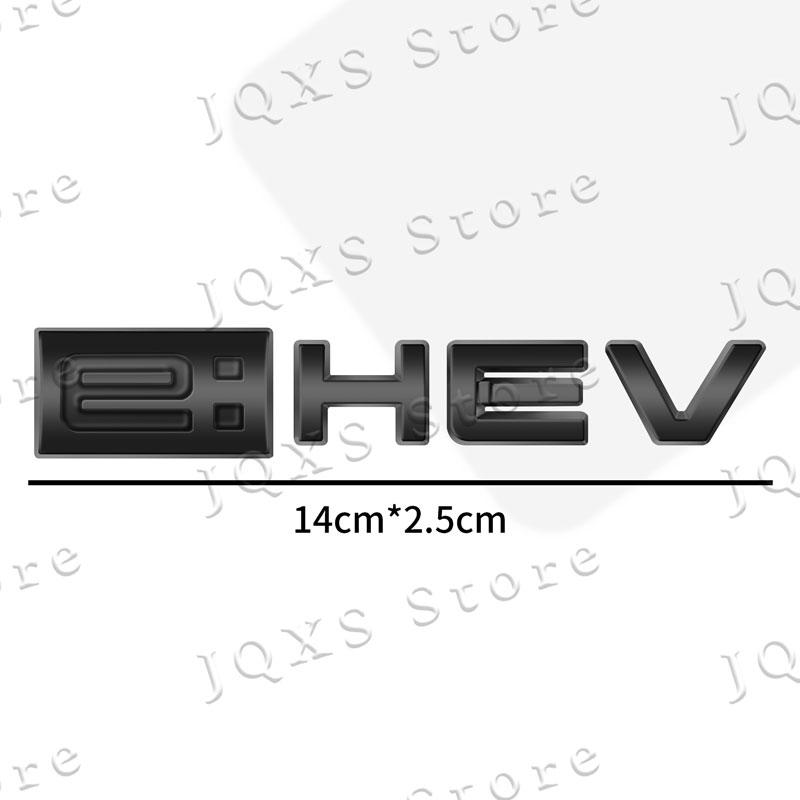 3D ABS Plastic Emblem Car Side Fender Badge Car Rear Trunk Sticker For Honda Odyssey Accord Hybrid e: HEV Logo Accessories