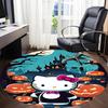 1pc Halloween Hello Kitty Chair Carpet for Office Non-Slip,Machine Washable Rug for Office, Room - Holiday Decor - Machine Made yy251017292