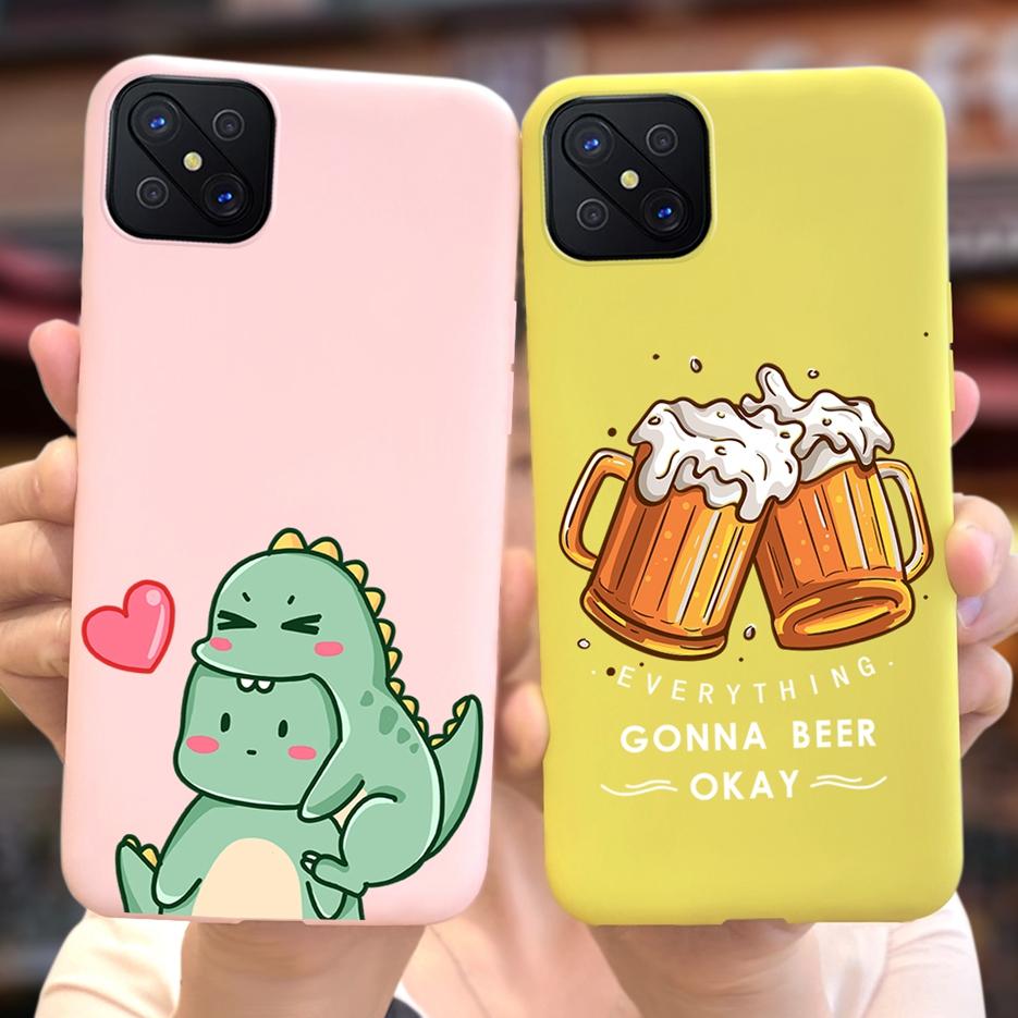 Чехол для Oppo Reno 4Z 5G CPH2065 Милый чехол с рисунком конфет Мягкий силиконовый чехол для телефона Для Oppo Reno4 Z Reno4Z Fundas 6.57'' Coque