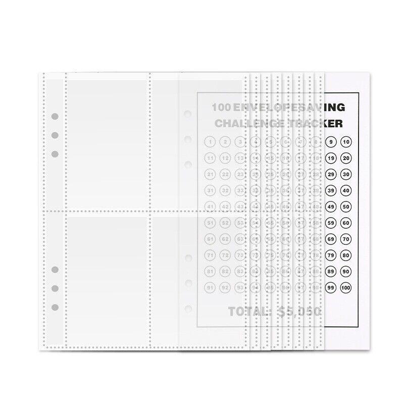 100 Envelope Challenge Binder Easy and Fun Way To Save $5,050 Savings Challenge