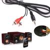 Mp4 1m 7AIY Computer TO Mobile 3.5mm Jack Speaker Stereo Cable 3.5mm To 2 RCA Audio Line