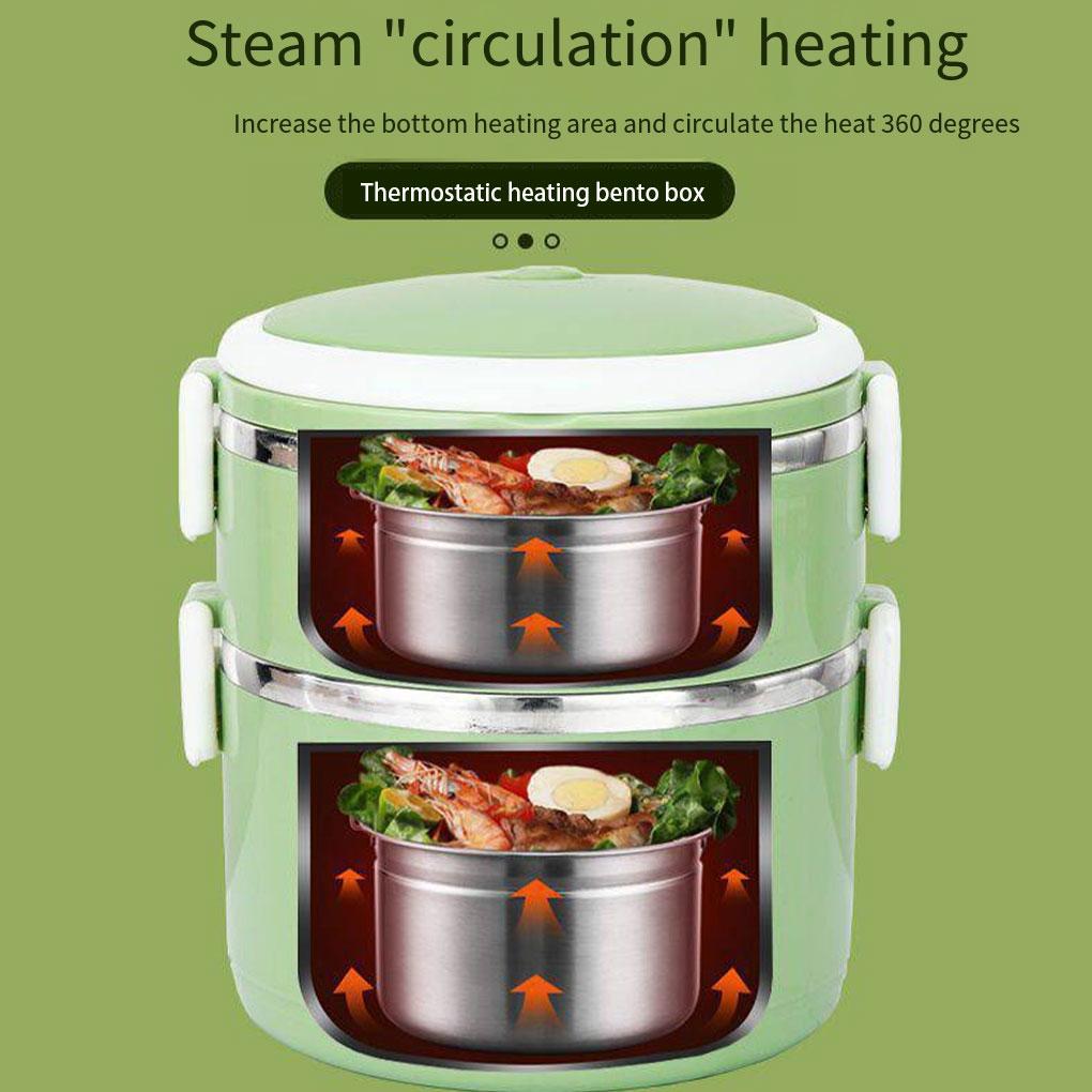 Portable Thermal Lunch Box – Meals Warm Anytime And Anywhere Electric Heating Lunch Box Stylish