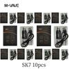 M-VAVE SK7 1/2/5/10 Беспроводной MIDI-адаптер |2.4G|Низкая задержка|Plug & Play| 25 часов работы|Зарядка USB-C|для 5-контактных MIDI и USB-устройств