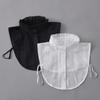 Fake Collar Women'S Versatile Fake Collar Shirt Lace Small Stand-Up Collar Jacquard Fake Collar With Sweater Collar