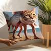 ИТАЛЬЯНСКИЙ Мозговая гниль Креативная animal Наволочка Домашний Декор Гостиной Льняные Наволочки Наволочка для Подушки