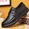 Fashion Genuine Leather Men Shoes Casual Luxury Brand Soft Mens Sneakers Breathable Lace Up Moccasins Male Driving Shoes Zapatos Hombre