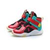 Li Ning Wade Удобная прочная детская повседневная обувь с цветными блоками Детская повседневная обувь Красный Черный YKAP074-13